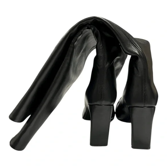 FINAL PRICE NEW STAUD Wally High Heel Tall Knee High Leather Boots - Picture 7 of 11